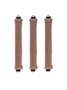 3pcs Rubber Magic Hair Curlers With 3 Hooks, Heatless Wave Curling Tool For Sleeping Curling - Multicolor - View 2