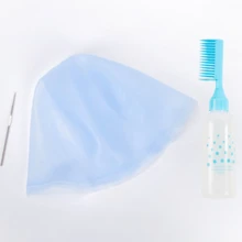 Kit de luces para el cabello 1Set - Gorra profesional para resaltar el cabello | Gorra para hacer mechas con gancho suave y cómodo, gorro reutilizable con correa para ganchos, con botella de tinte para el cabello con escala, peine aplicador de tinte para el cabello, cepillo dispensador de tinte para el cabello y botellas de aceite para el cabello. Kit eficiente de aplicación de mechas para hombres y mujeres,herramientas para el cabello cepillo para cabello cepillos para el cabello sepillos para cabello - Multicolor - Ver 11