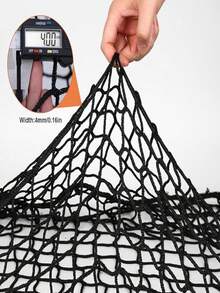 Red de seguridad para juegos infantiles, red de protección para juegos infantiles de doble capa, red de cuerda decorativa para interiores y exteriores - Negro - Ver 4