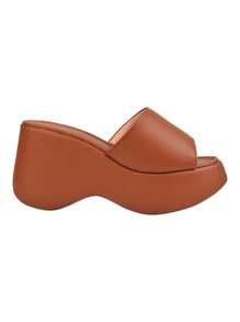 ZATURE STORES Women Wedges & Flatform - 駝色 - 查看 3