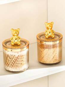 歐式玻璃糖果和餅乾罐,帶蓋適用於家庭客廳