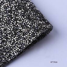 Mantel individual de piedras. 1 pza. - Negro - Ver 4