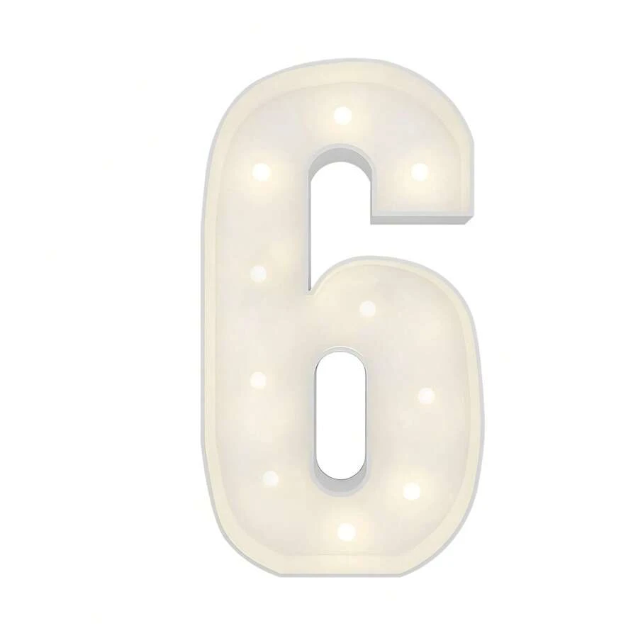 4ft Marquee Light UP Numbers Lights Sign For Birthday Anniversary Party ...