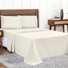 Sheet Sets With Pillowcases - 稻草 - 查看 3
