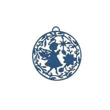 2024 New Christmas Halloween Creative Metal Cutting Mold DIY Scrapbook Card Making Fun 3D Christmas Tree Text Gift Box Snowman Template - Silver - View 10