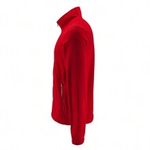 SOLS Mens Norman Fleece Jacket (N/A) - Red - View 3