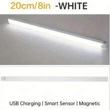 單按鍵啟動LED櫥櫃燈：可充電，磁吸，無線-適用於客廳，臥室，壁櫥照明和裝飾燈