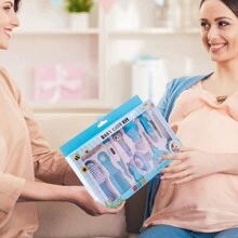 12 Pzas Kit De Cuidado De Bebé Kit De Aseo - Rosa - Ver 7