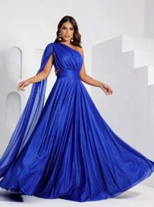 Women Short Dresses - Xanh đậm - Xem 1