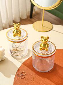 歐式玻璃糖果和餅乾罐,帶蓋適用於家庭客廳