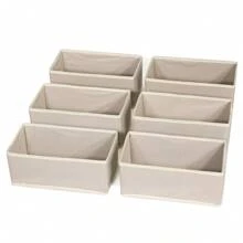 6 件装可折叠布质收纳盒衣柜梳妆台抽屉收纳盒布篮储物箱容器隔断用于衣物内衣胸罩袜子内衣服装，卡其色房间装饰家居装饰卧室装饰卧室，收纳盒，收纳盒，家居收纳，女式白色 T 恤，女式黑色裤子，女士冬装，连衣裙，女士冬装，优雅女装，女士白衬衫，长袖，女士白色连体裤，女士春季连衣裙，女士春季服装，春季，春季服装，极简主义，夏季上衣