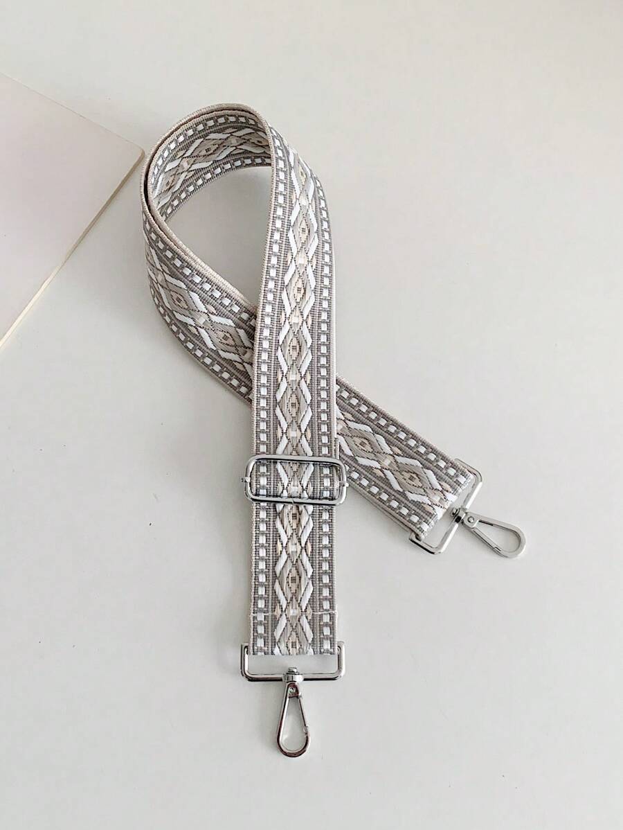 Túi xách nữ phong cách Bohemian màu be Dây đeo vai Mở rộng Dây đeo túi thay thế có thể điều chỉnh Dây đeo túi đeo chéo 135cm Phụ kiện túi DIY Móc bạc Thích hợp cho mọi loại túi Túi xách nam Túi xách nữ Dây đeo đa năng