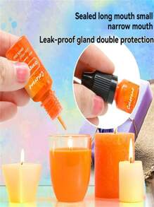 1 Piece Highly Concentrated Aromatherapy Candle Color Essence DIY Handmade Soap Coloring Soy Wax Paraffin Dye Colorant Halloween, Spooky, Autumn, Festival, Holiday , Winter, Holiday, Festival,Room Decor,