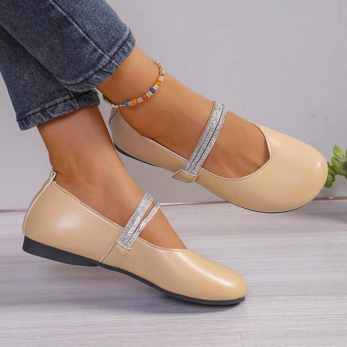Verwunderlich Flache Schicke Schuhe Bild