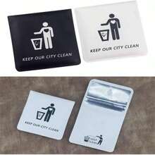 1 pièce Cendrier portable en aluminium EVA, cendrier compact de haute qualité pour l'extérieur, sac de collecte tendance et cool pour mégots de cigarette, convient pour les cendres, les mégots de cigarette, les sacs poubelle, petit et mignon, garde la ville propre, disponible en noir, blanc et bleu, cadeau pour les amis, garçons, Saint-Valentin, cœur, femmes, Saint-Valentin