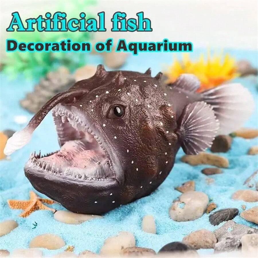 1pc Artificial Aquarium Fish Fake Fish Ornament Decorations For Aquarium Fish Tank - Multicolor - View 1