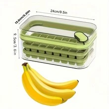 Bộ khay làm đá viên 1 cái, được làm bằng chất liệu silicon, dễ tháo và bảo quản, dùng để làm đá viên trong tủ lạnh, khay đựng đá viên silicon loại ép gia dụng có nắp - Dễ dàng tháo khuôn, tự làm, khay nhựa không chứa Bisphenol A, Có nắp, khay và thìa - Sức chứa lớn, có thể xếp chồng lên nhau và dễ dàng lấy ra, thích hợp cho tủ lạnh, rượu whisky và cocktail - Thiết kế bền bỉ và tiết kiệm không gian - Nhiều màu - Xem 11