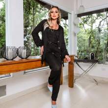 Women Sweater Co-Ords - Negro - Ver 5
