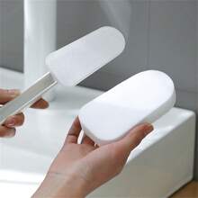 带可更换头的马桶刷，长柄，用于去除污渍的家用清洁工具，一次性浴室装饰秋季装饰 - 彩色 - 查看 11