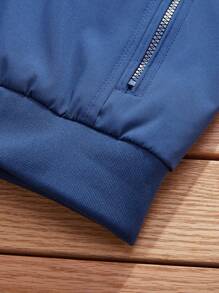 Boyfriend Style Men's Plus Size Loose Fit Solid Color Outdoor Casual Jacket With Lapel Collar For Spring And Summer