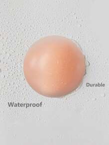 2/4/6/10/12入組可重複使用矽膠乳頭墊- 女性胸貼貼紙 - 無肩帶提拉胸貼膠墊胸貼 - 粉色 - 查看 8