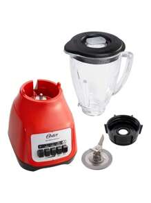 LICUADORA OSTER MOD. BLSTKAP-RPB-013 KALIMAN 2V. TECLAS V/PLASTICO, ROJA - Rojo - Ver 2