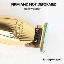 Kemei KM-I32S I32 Electric Rechargeable Hair Clipper Fast Charging And Long Time Using Professional Salon Trimmer Barbier Hot - Gold - View 2