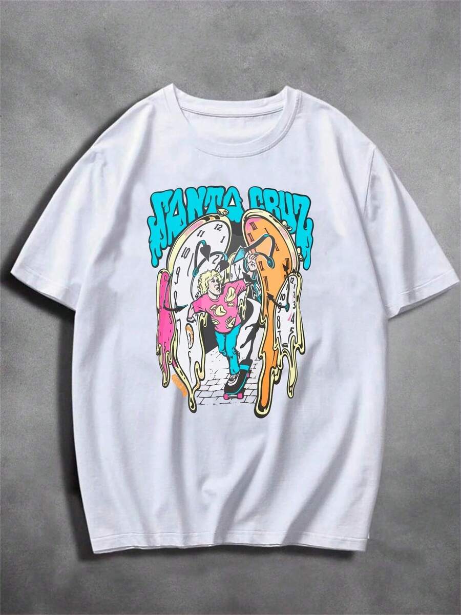 Men T-Shirts - 白色 - 查看 1