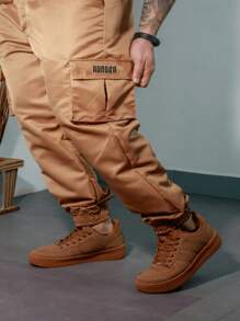 Men Pants - Màu be - Xem 4