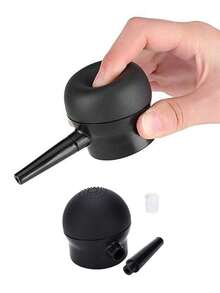 Portable Hair Fiber Powder Sprayer With Extended Nozzle Pump For Hair Loss And Hair Fiber Application - Black - View 8