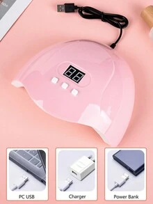 1 件套美甲工具套装、美甲紫外线灯、凝胶胶烘干机 - 彩色 - 查看 6