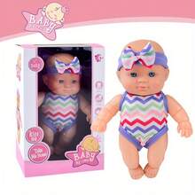 Nuevo producto Muñeca de bebé de simulación para tranquilizar con juguete de caucho suave para niños como regalo - Picardias - Ver 18