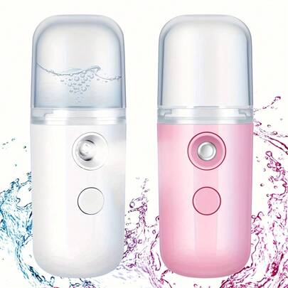 Spray humectante de nano, vaporizador facial portátil, humidificador de niebla fría de mano, dispositivo de hidratación mini
