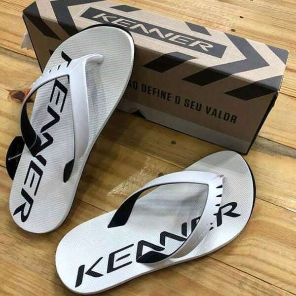 chinelo red preto branco envio rapido