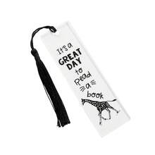 励志书籍名言书签礼物女士亚克力书签适合女孩女儿爱书人姐妹书虫生日圣诞袜礼物送给女性朋友姐妹礼物 - 透明 - 查看 17