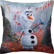 1入組動畫《冰雪奇緣》公主裝飾枕套，45x45cm（不含枕芯），單面印花，柔軟材質，適用於沙發、汽車、臥室裝飾 - W0251-24 - 查看 6