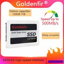 Goldenfir SSD 2.5 "SATA3 SSD 120GB Ổ Cứng Thể Rắn Bên Trong Cho Laptop Đĩa Cứng Máy Tính Để Bàn - trắng - Xem 2