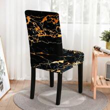 1入通用四季椅套,防塵、防滑、時尚的奶絲印花彈性椅套,適用於客廳、餐廳和家居使用 - cgyt58 - 查看 7