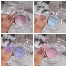 1 Piece Of Aurora Powder Moonlight Powder Mirror Flour Magic Mirror Powder Neon Powder Easy To Color Nail Decoration - Multicolor - View 1
