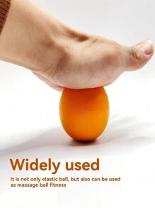 1pc Racquetball American Style High Elasticity Rubber Ball, Professional Reaction Training Ball Hollow Mini Bouncing Ball - Multicolor - View 4