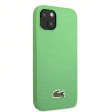 Lacoste Case Funda Logo Iconic Para iPhone 14 Original - Verde - Ver 3