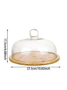 New Wooden European Style Cake Tray Creative Fruit Tray Living Room Home Cake Tray