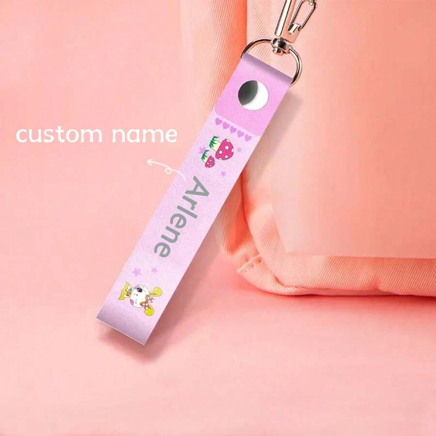 1 dây đeo thẻ tên cá nhân hóa, thẻ tên thẻ ID ba lô thẻ tên nhãn tên nhà trẻ móc cho ba lô bình nước nhỏ gọn, niêm phong, trang trí tinh tế, dễ thương, đáng yêu, hiện đại, đầy màu sắc tùy chỉnh, cá nhân hóa, bạn trai, bạn gái, bố, mẹ, gia đình, bạn bè, thú cưng cho ngày kỷ niệm, sinh nhật, ngày thiếu nhi, đám cưới, tiệc tân gia trường học - Nhiều màu - Xem 1