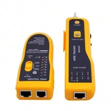 JW-360乙太網局域網網路電纜測試儀RJ11 RJ45 Cat5 Cat6電話線跟踪器探測儀線路查找器 - 紅色 - 查看 5