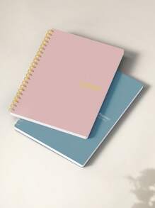 1 Pack Daily Weekly Planner Notebook 7-Day Workplan Schedule Specify Personal Productivity Spiral To-Do Notebook Hourly Schedule, Budget Planner, Meal Planner Book - Multicolor - View 3
