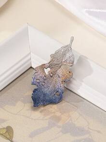 1入時尚復古葉形胸針，獨特個性化飾品禮品 S55 - 彩色 - 查看 1