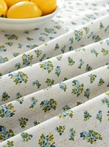1 Khăn trải bàn hình chữ nhật in hoa màu xanh Ditsy, dùng cho bàn cà phê/tủ giày/tủ đầu giường, vỏ chống bụi cho trang trí nhà kiểu nông thôn, thích hợp cho các bữa tiệc/bữa tối/tiệc sinh nhật/cắm trại/dã ngoại/vườn/nhà hàng phương Tây/khách sạn/trang trí bàn trang điểm - Nhiều màu - Xem 21