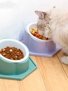 CUENCO ELEVADO PARA COMIDA DE MASCOTAS - Verde - Ver 5