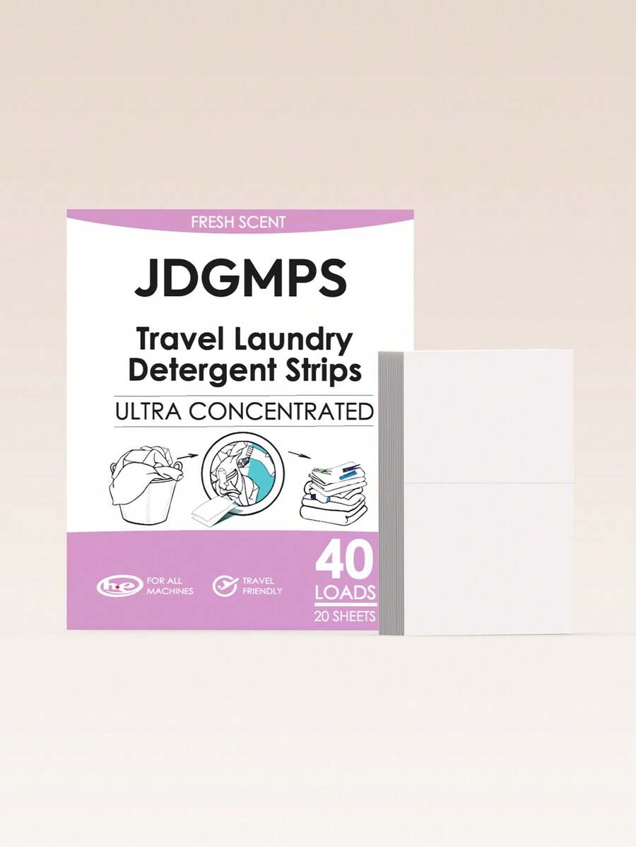 Laundry Detergent Sheets For Washer And Handwashing Plant Based