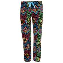 Simply Fabulous Women's Colorful Print Sleep Pants - Multi - View 1